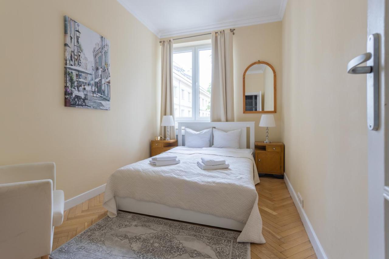 Golden Apartments Warsaw- 3 Separate Rooms - Best Location&Nowy Swiat Buitenkant foto