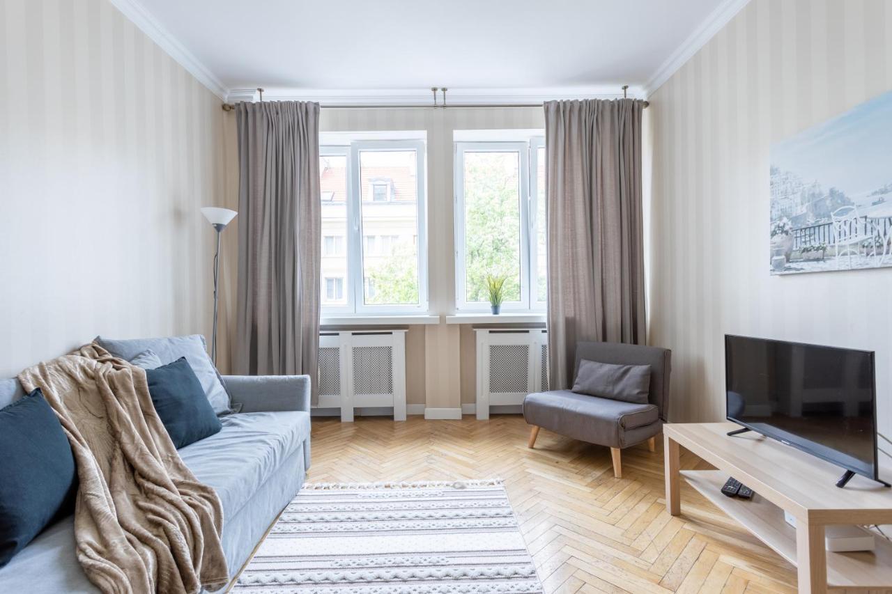 Golden Apartments Warsaw- 3 Separate Rooms - Best Location&Nowy Swiat Buitenkant foto